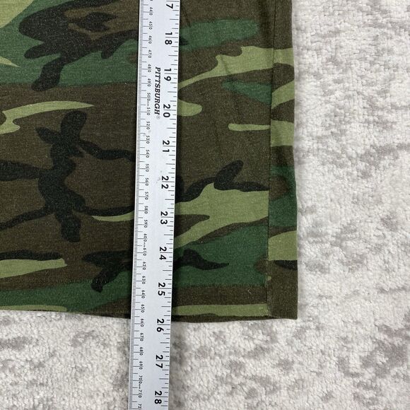 VTG Crafted w/ Pride Shirt in America Single Stitch Casual Camouflage Size XL - Picture 3 of 6